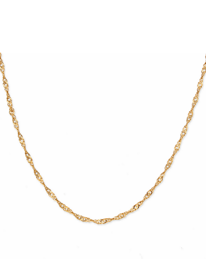 1.8mm Singapore Chain Necklace