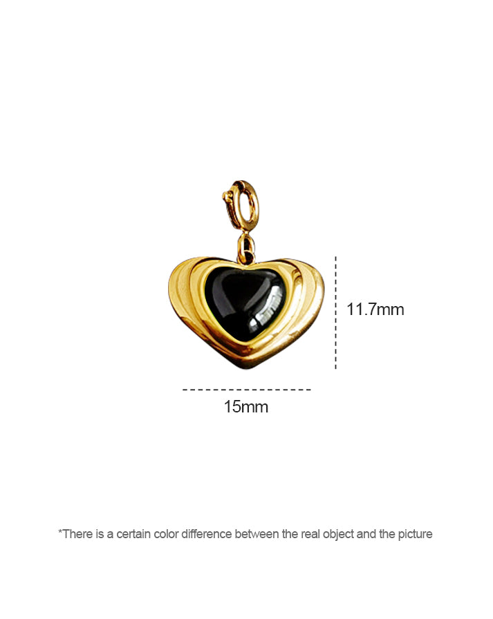 Black Heart Pendant